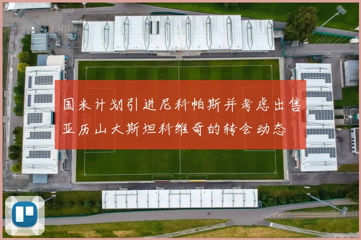 国米计划引进尼科帕斯并考虑出售亚历山大斯坦科维奇的转会动态